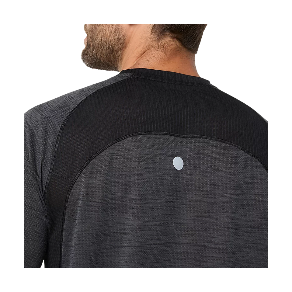 ASICS Men's ROAD SS Top Black