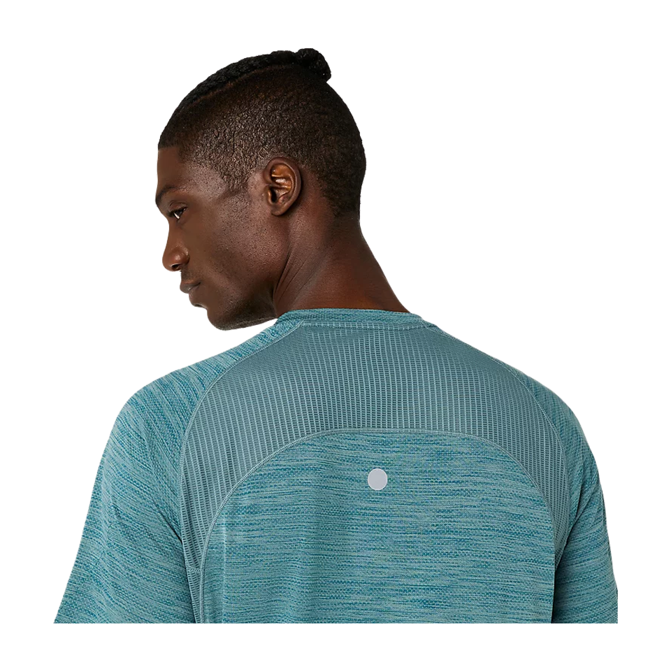 ASICS Men's ROAD SS Top Foggy Teal