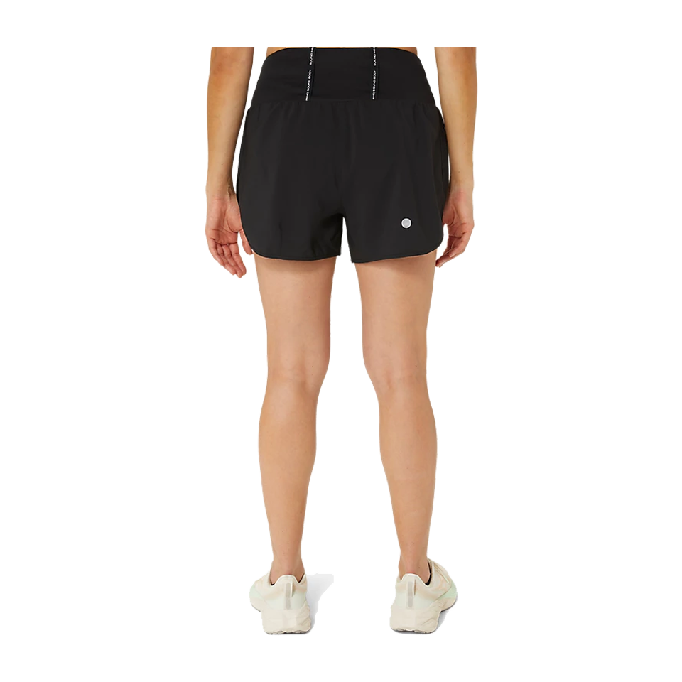 ASICS Women's ROAD 3.5" Short Performance Black