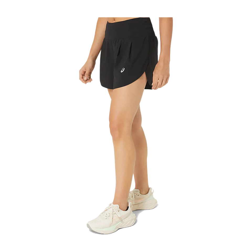 ASICS Women's ROAD 3.5" Short Performance Black