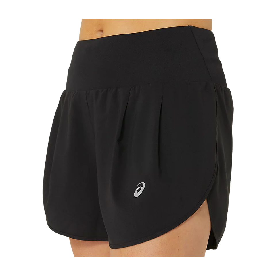 ASICS Women's ROAD 3.5" Short Performance Black