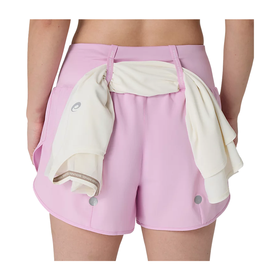 ASICS Women's ROAD 3.5" Short Hazy Lilac