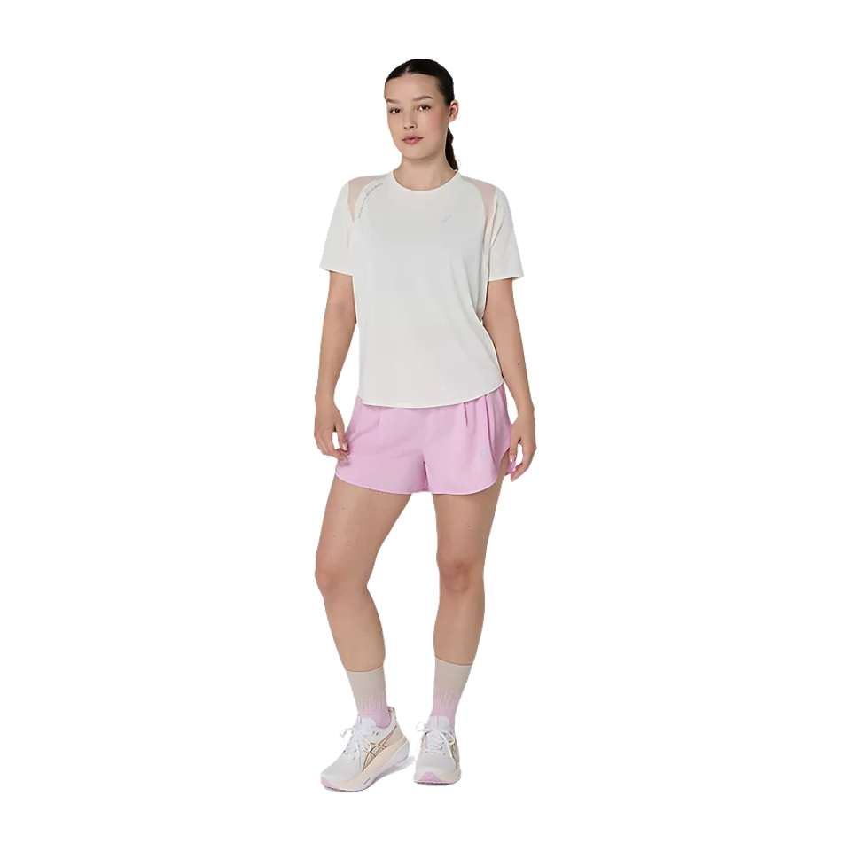 ASICS Women's ROAD 3.5" Short Hazy Lilac