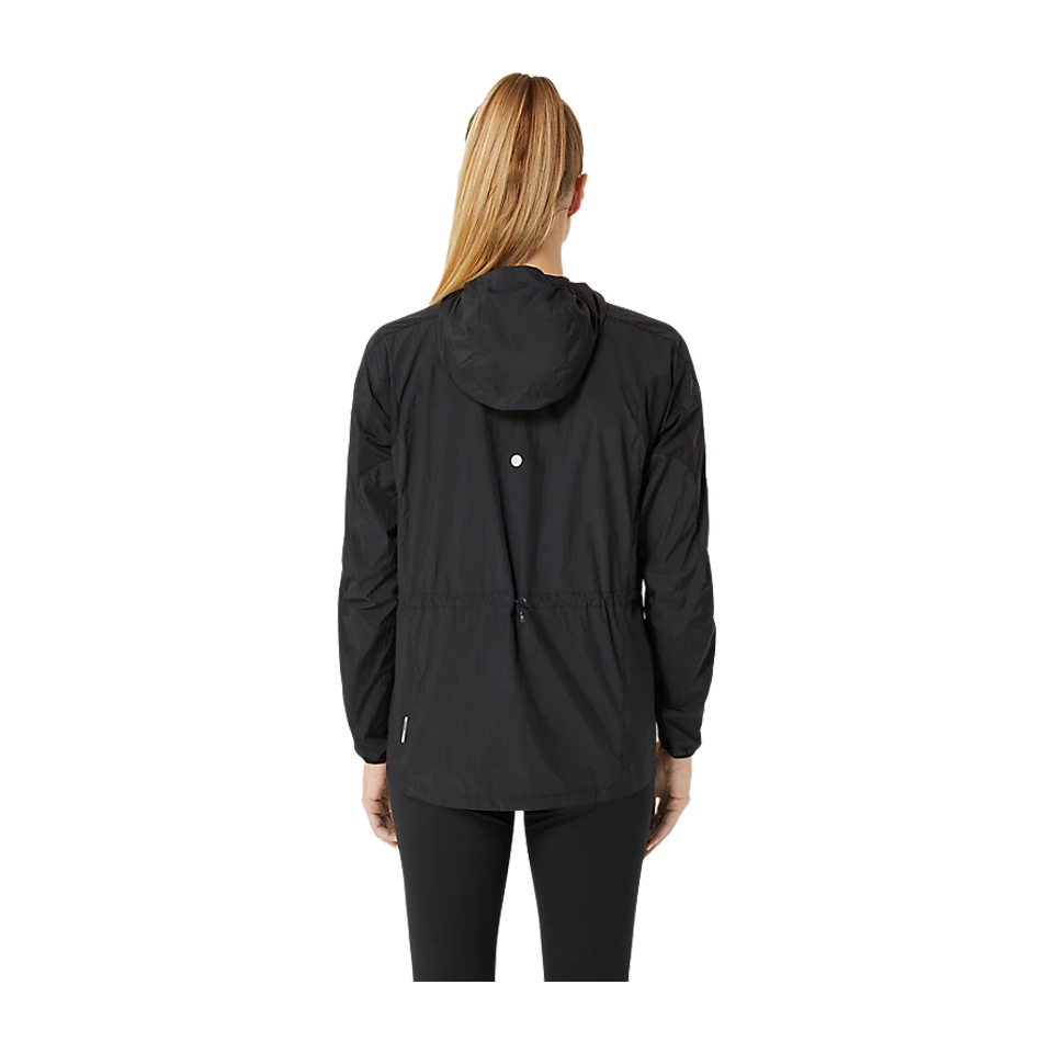 ASICS Women's ROAD PACKABLE JACKET Black