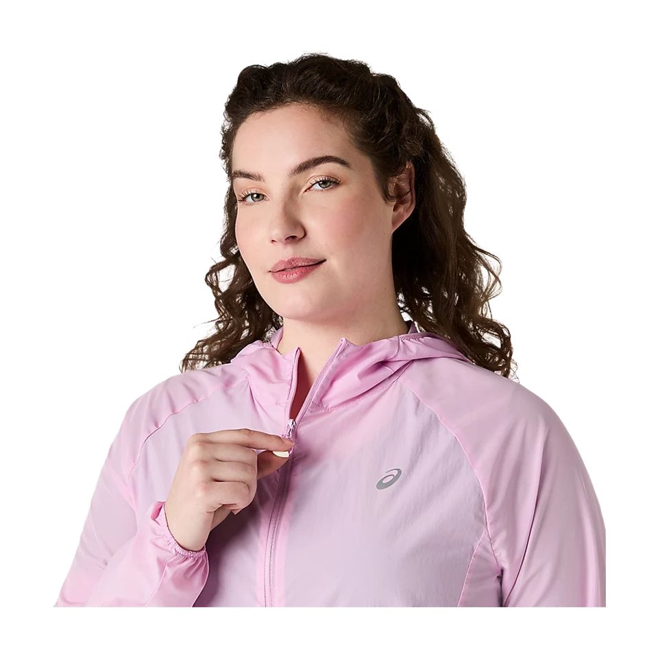 ASICS Women's ROAD PACKABLE JACKET Hazy Lilac