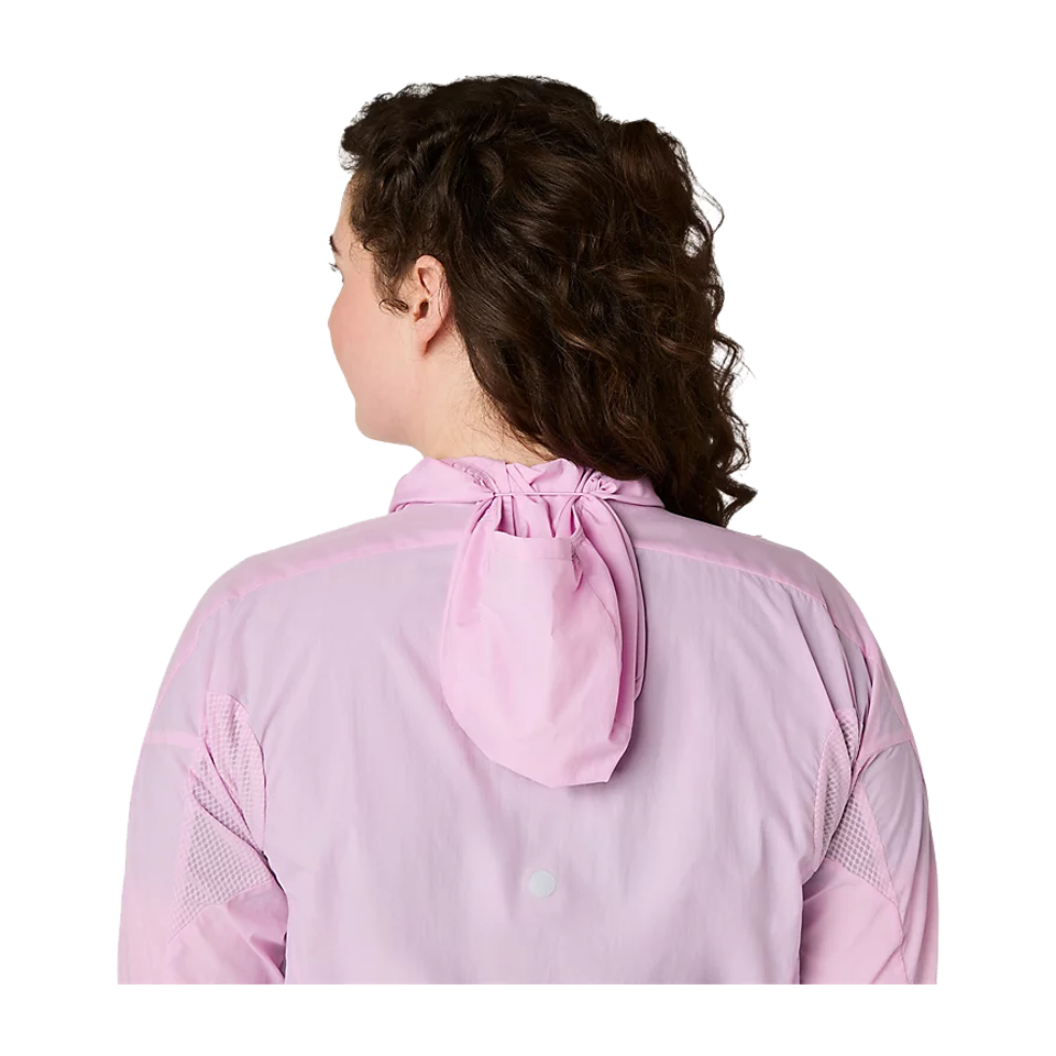 ASICS Women's ROAD PACKABLE JACKET Hazy Lilac