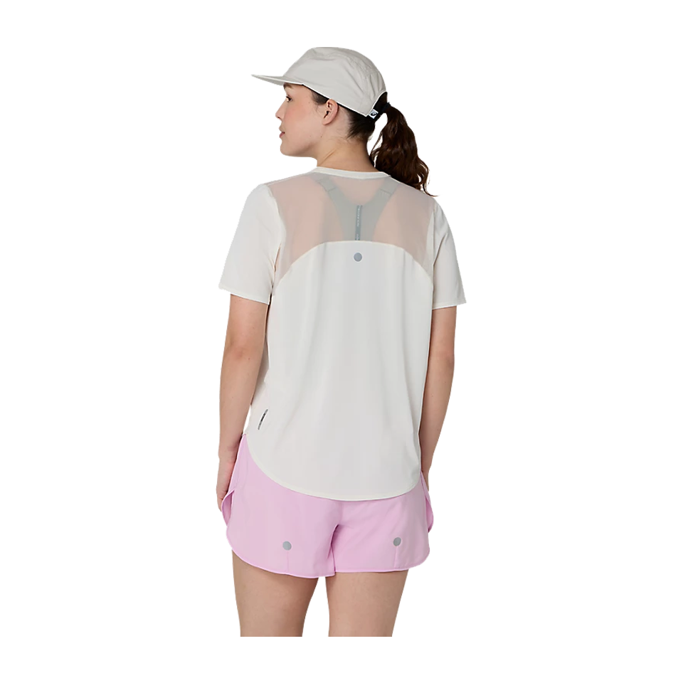 ASICS Women's ROAD SS Top Greige