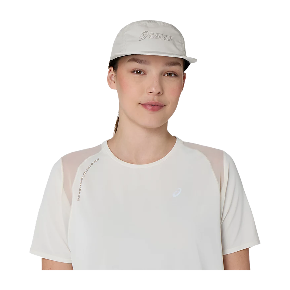 ASICS Women's ROAD SS Top Greige