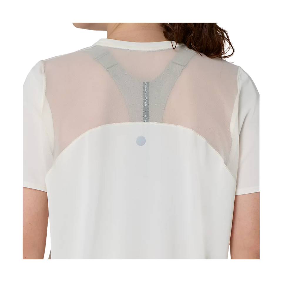 ASICS Women's ROAD SS Top Greige