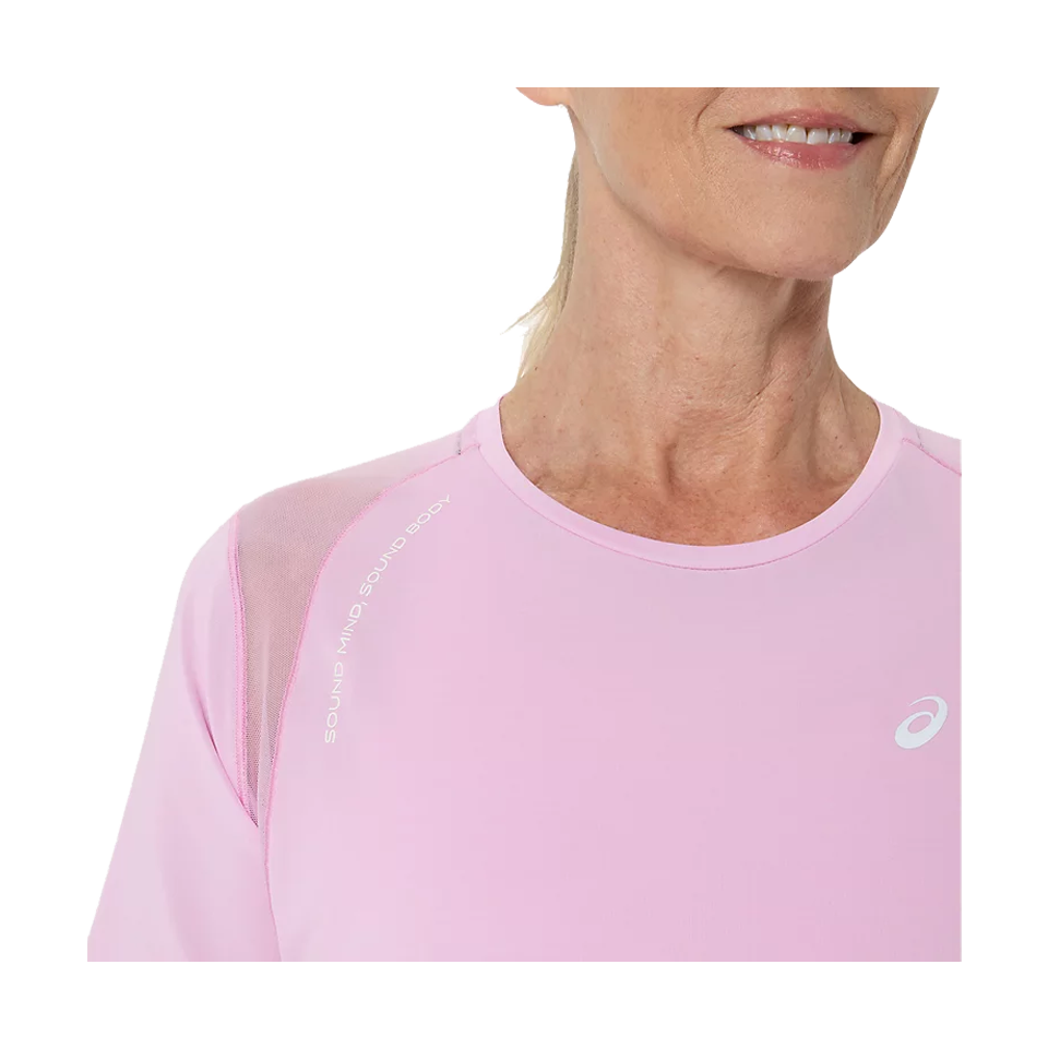 ASICS Women's ROAD SS Top Hazy Lilac