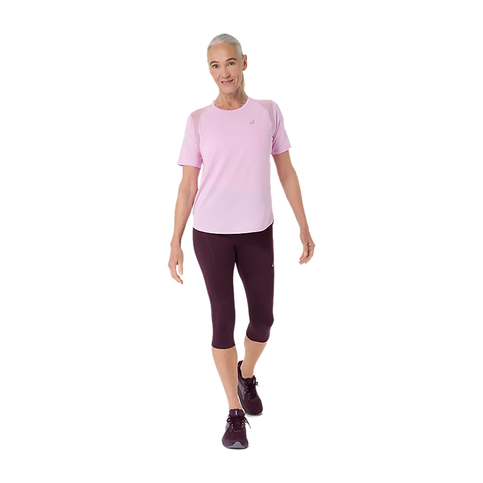 ASICS Women's ROAD SS Top Hazy Lilac