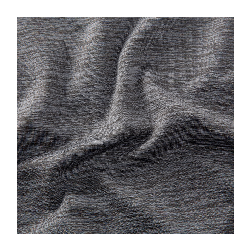 Brooks Men's Luxe Short Sleeve Heather Charcoal