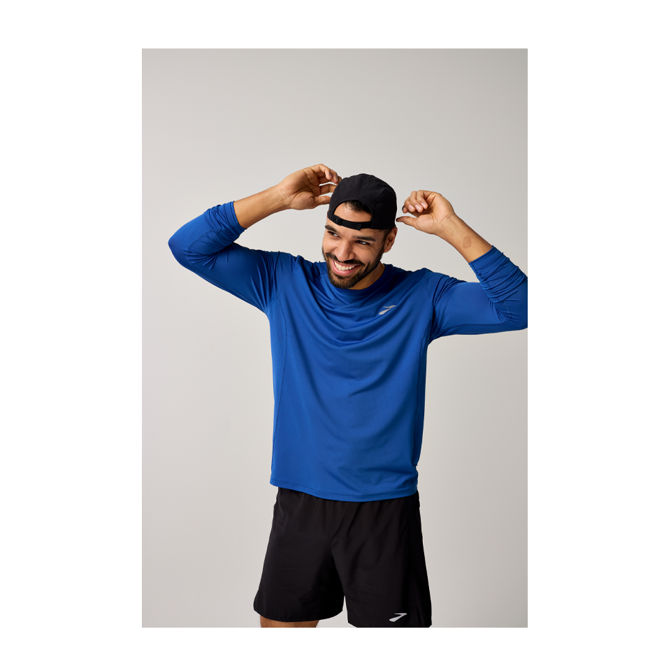 Brooks Men's Atmosphere Long Sleeve 3.0 Neo Blue