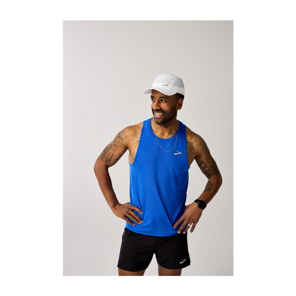 Brooks Men's Atmosphere Singlet 3.0 Neo Blue