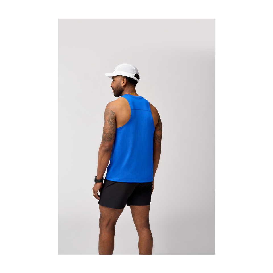 Brooks Men's Atmosphere Singlet 3.0 Neo Blue