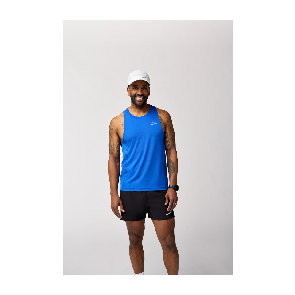Brooks Men's Atmosphere Singlet 3.0 Neo Blue