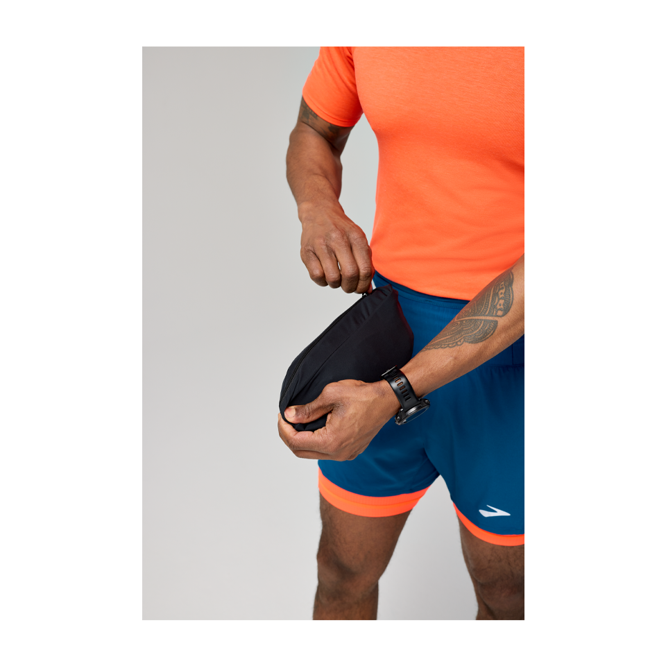 Brooks Men's High Point Waterproof Jacket 2 Black