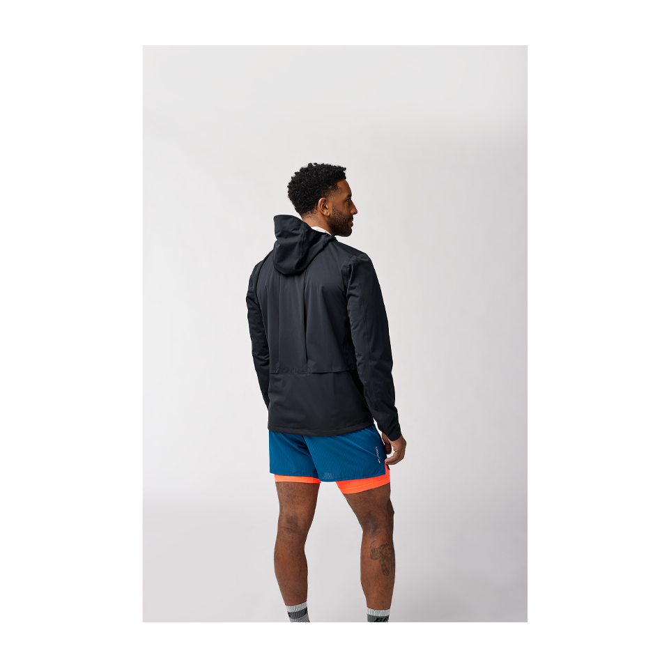 Brooks Men's High Point Waterproof Jacket 2 Black