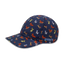 Navy blue cap with colorful dog pattern and 'Sprints' branding on a white background