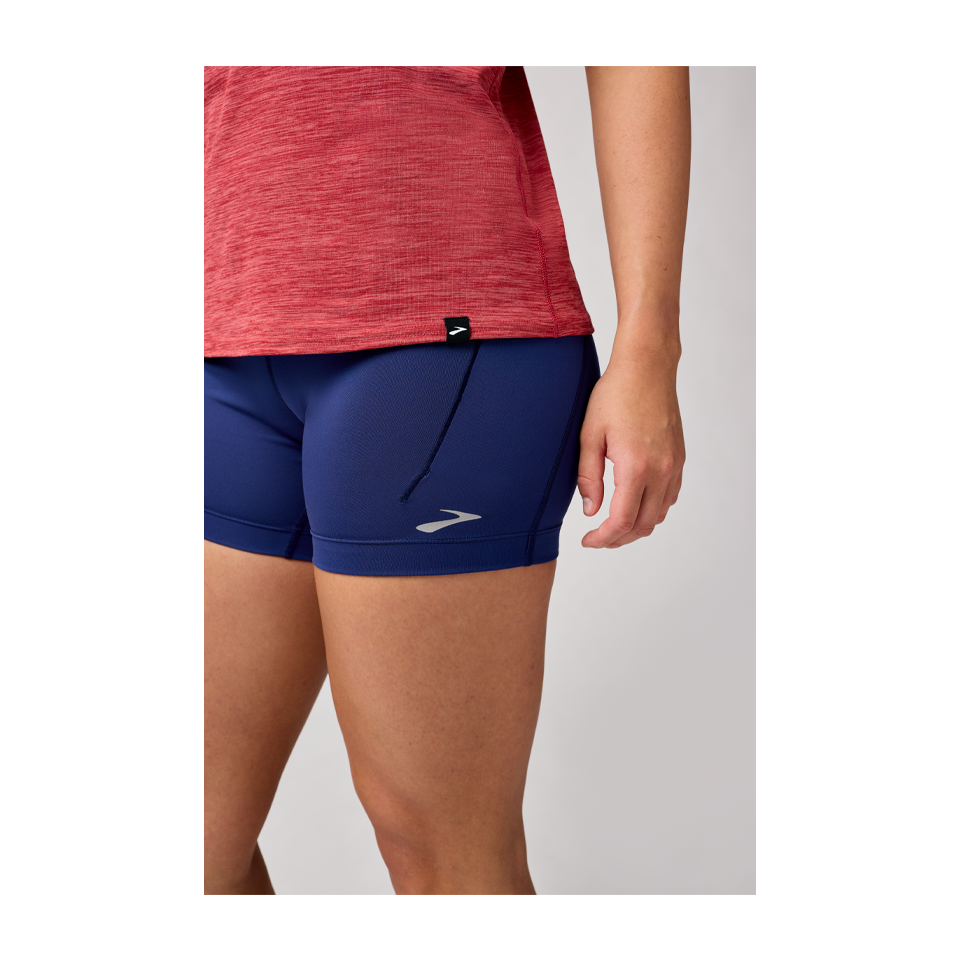 Brooks Women's Luxe Tank Heather Earth Red