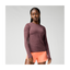 Brooks Women's Luxe Long Sleeve Heather Cocoa