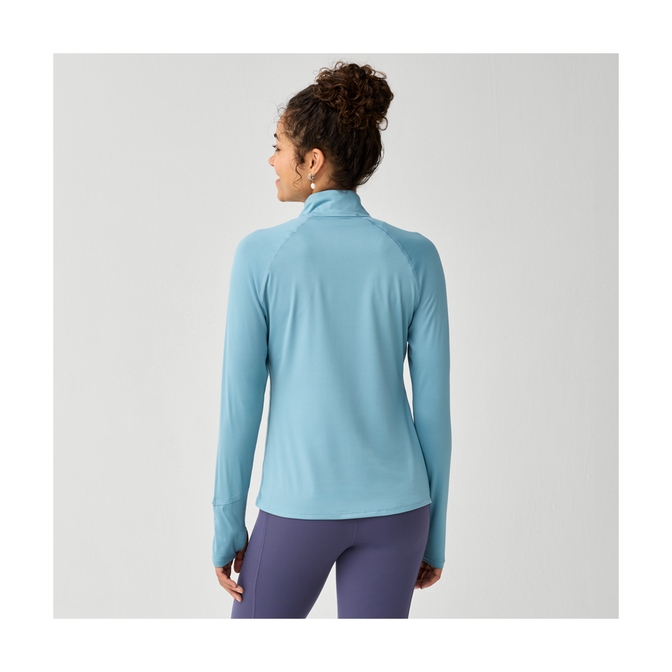 Brooks Women's Dash 1/2 Zip 3.0 Blue Haze