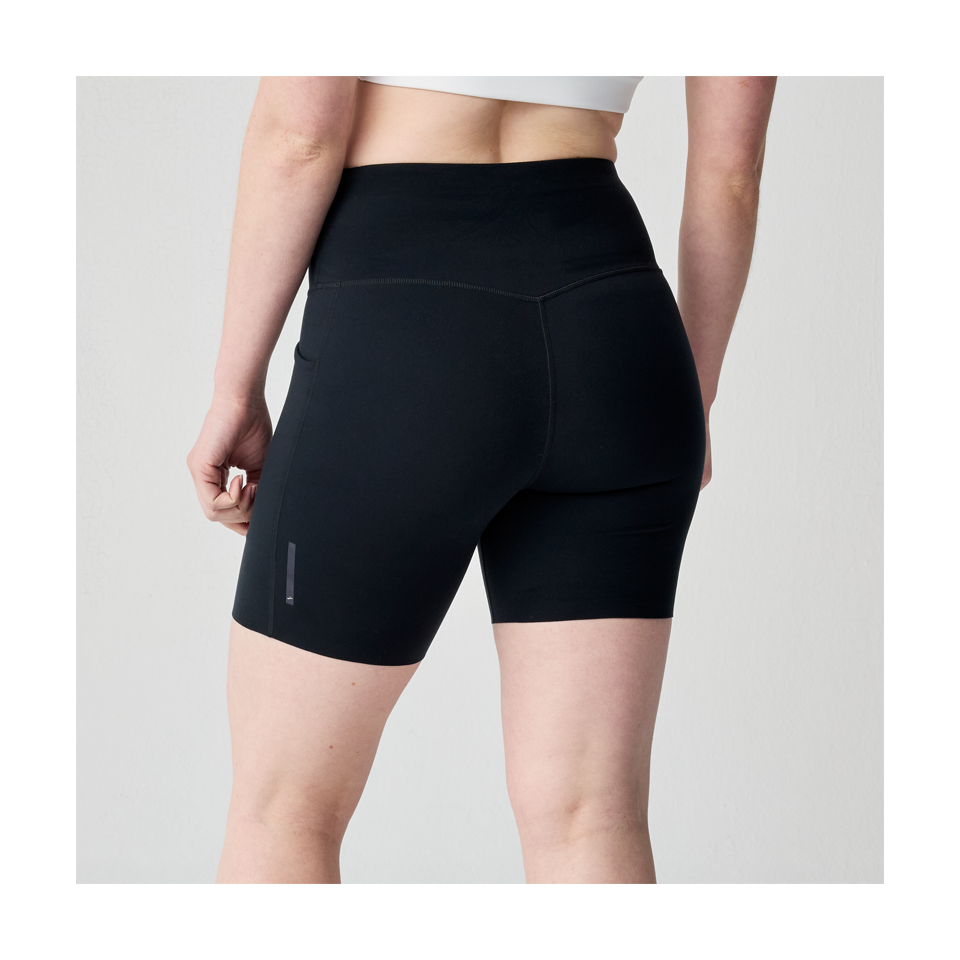 Brooks Women's Chaser 7" Short Tight Black
