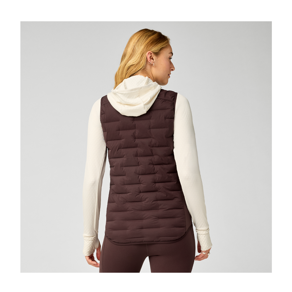 Brooks Women's Momentum Thermal Vest Cocoa