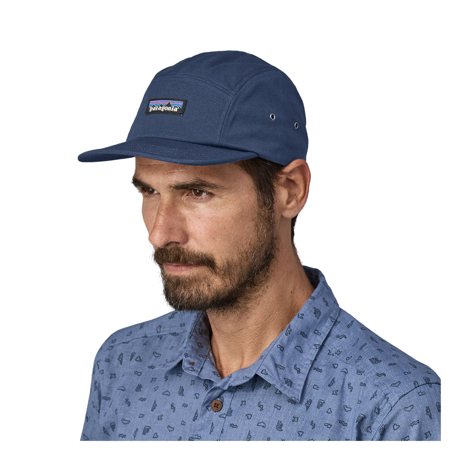 Patagonia P-6 Label Maclure Hat New Navy