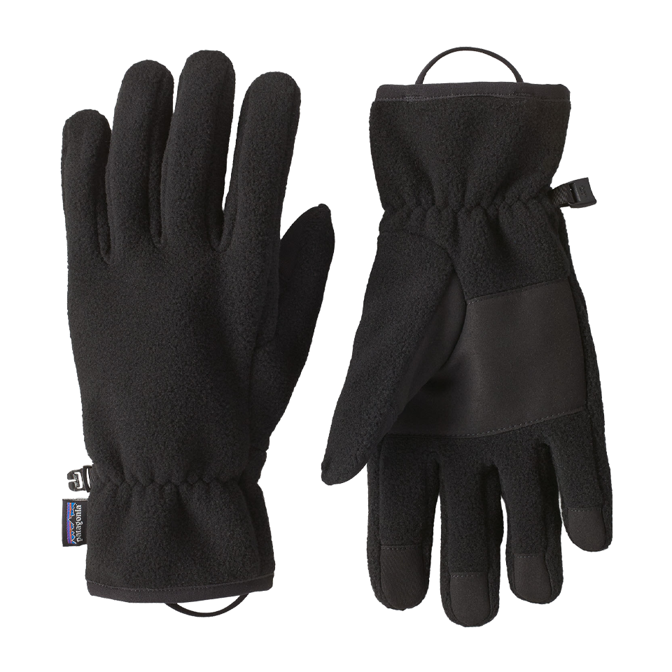 Patagonia Synchilla Fleece Gloves Black