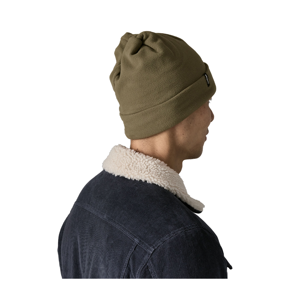 Patagonia Micro D Fleece Beanie Basin Green