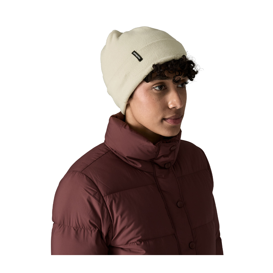 Patagonia Micro D Fleece Beanie Pelican