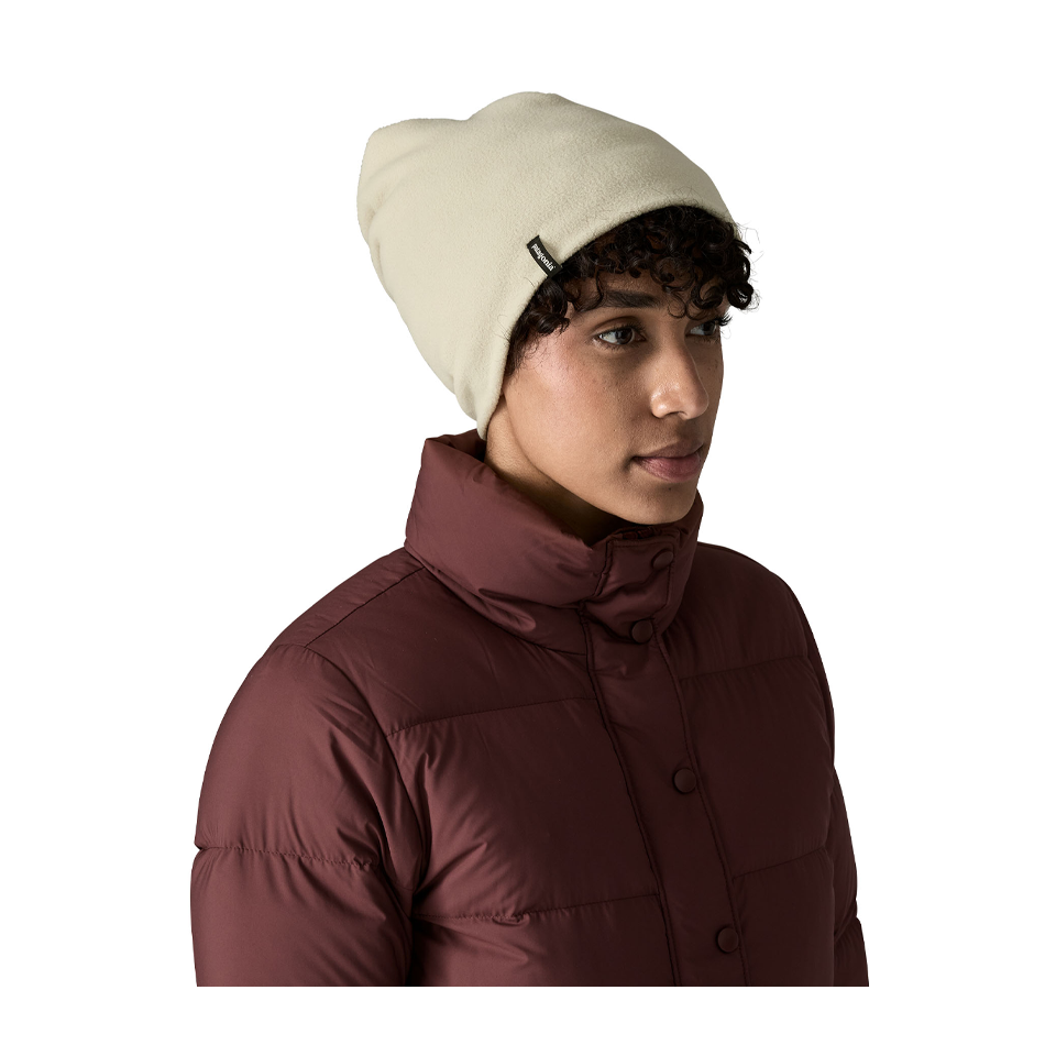 Patagonia Micro D Fleece Beanie Pelican