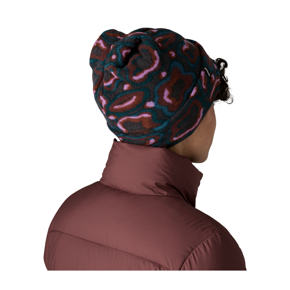 Patagonia Micro D Fleece Beanie Soft Spirea: Dried Vanilla