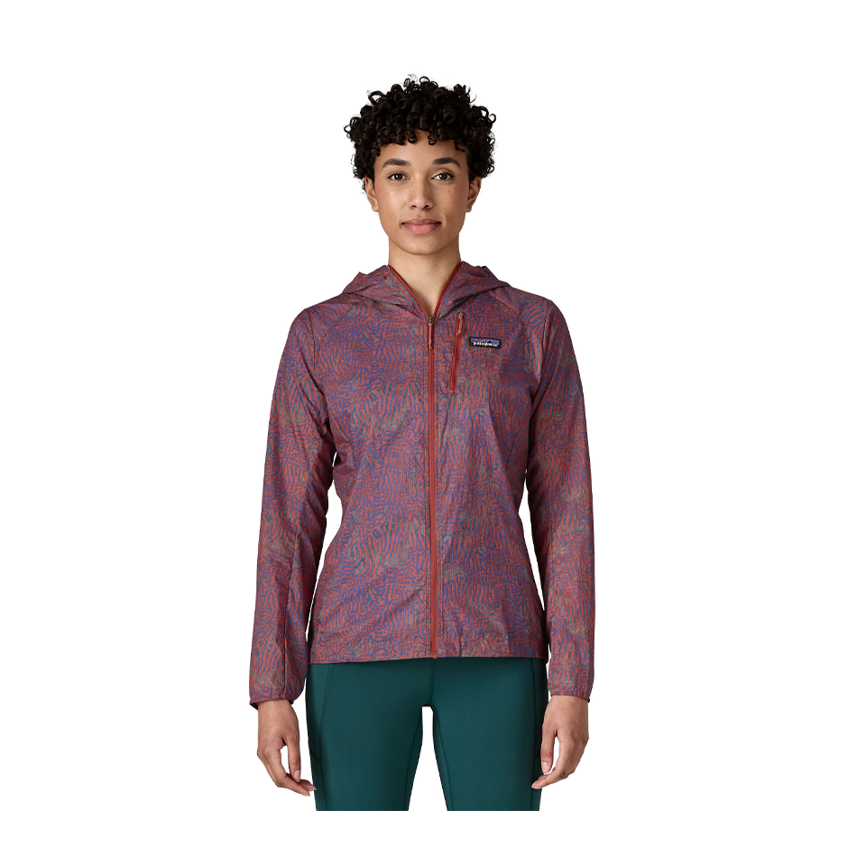 Patagonia Women's Houdini Jacket Sea Run: Potters Red