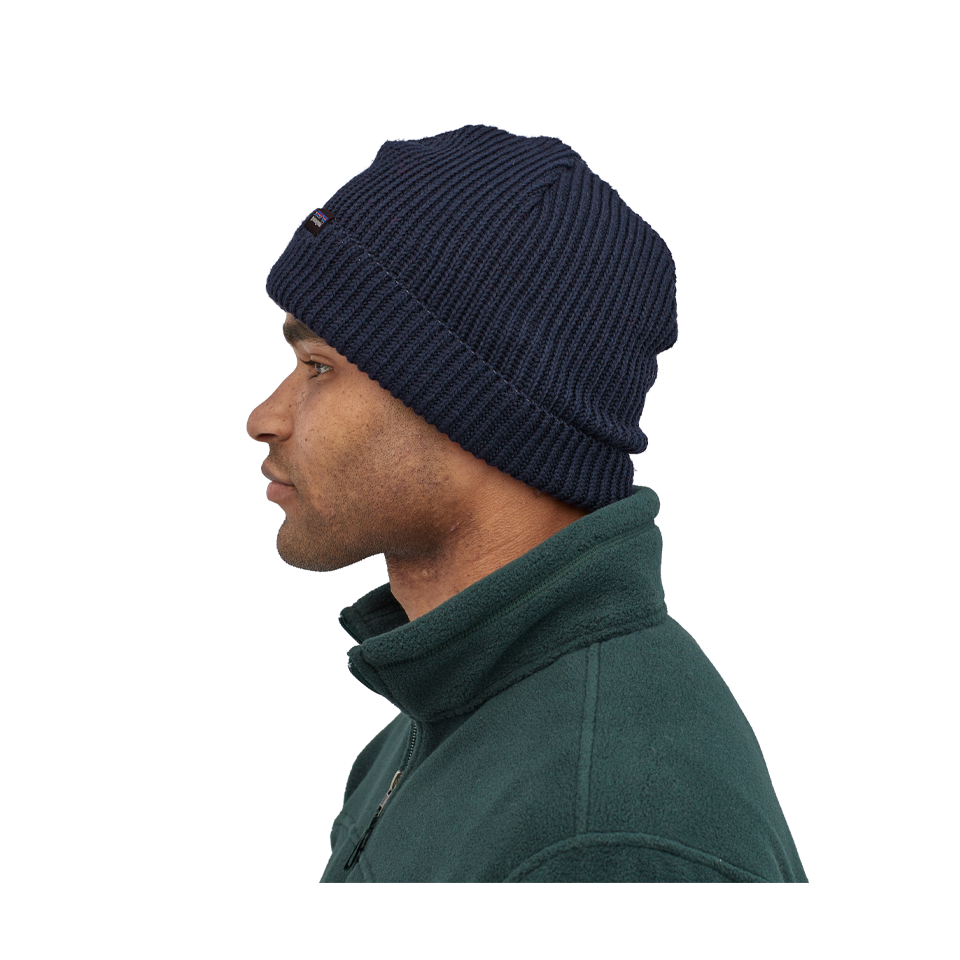 Patagonia Fisherman's Rolled Beanie Navy Blue