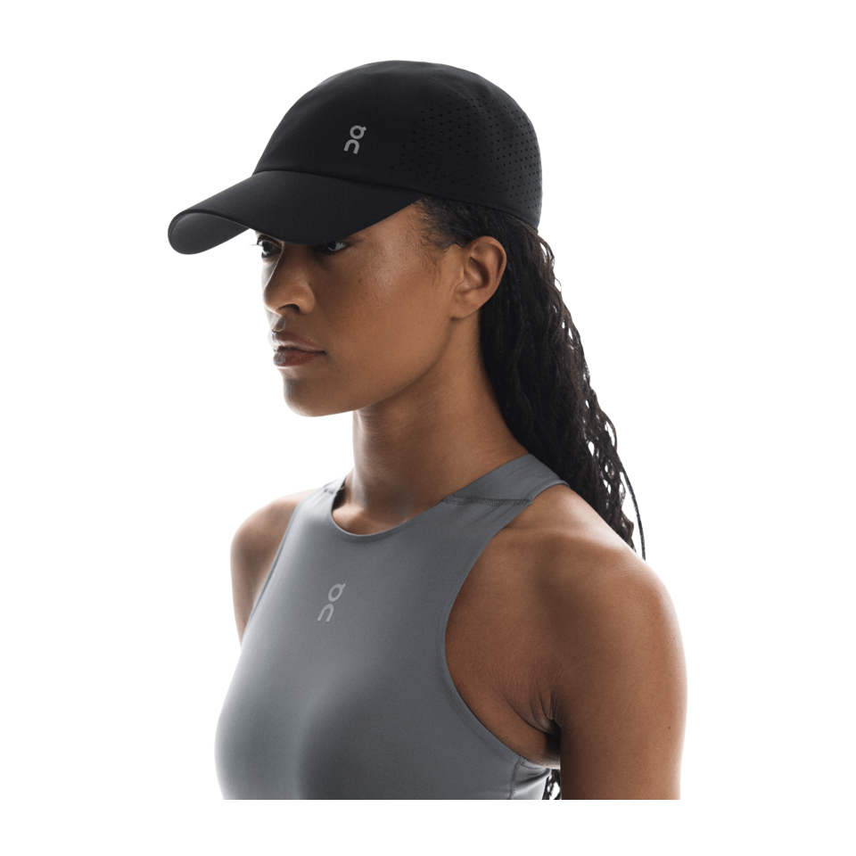 On Unisex Lightweight Cap Black