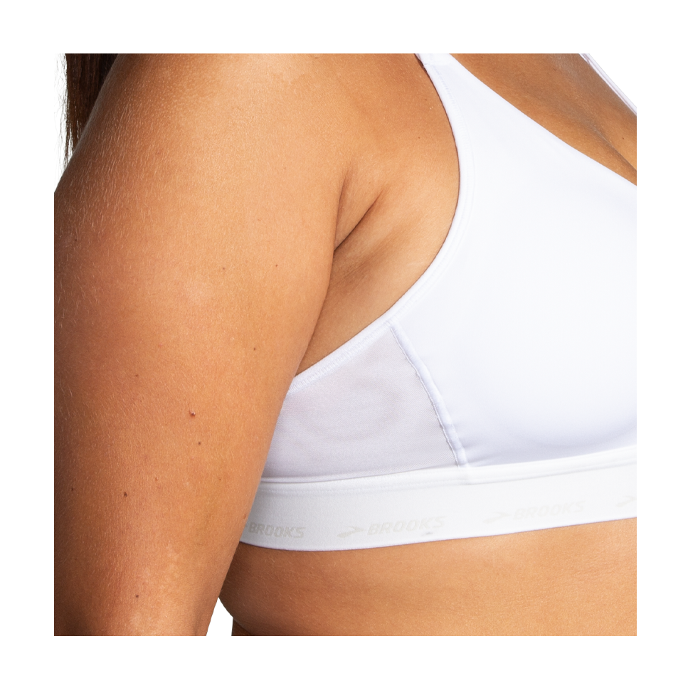 Brooks Women's Plunge 3.0 Sports Bra White