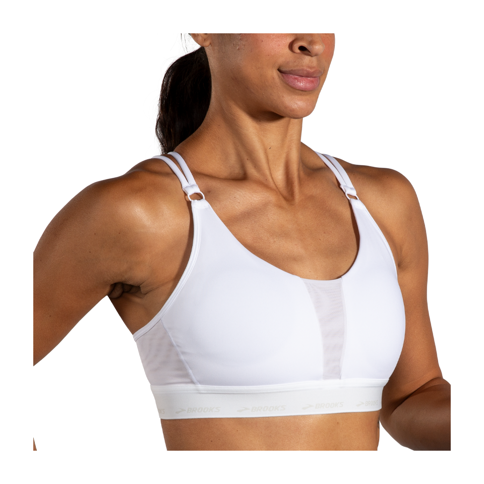 Brooks Women's Plunge 3.0 Sports Bra White