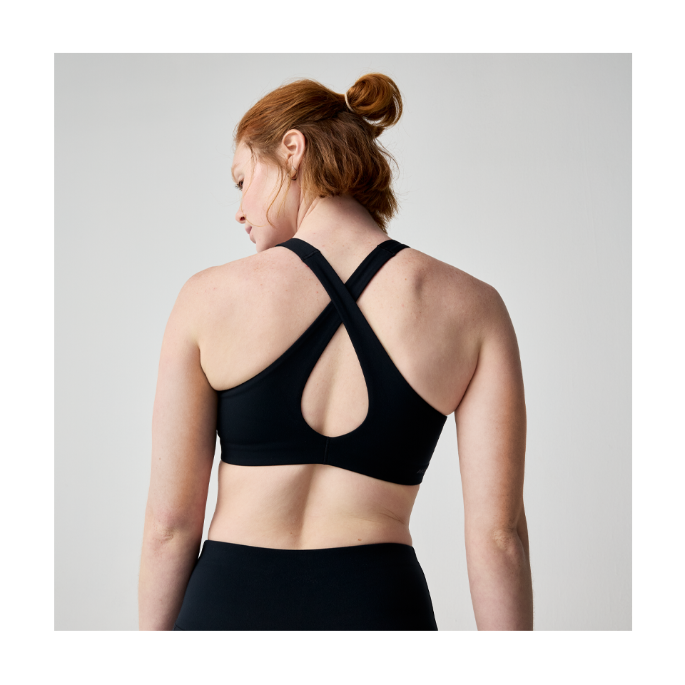 Brooks Women's Chaser Padded Bra Black