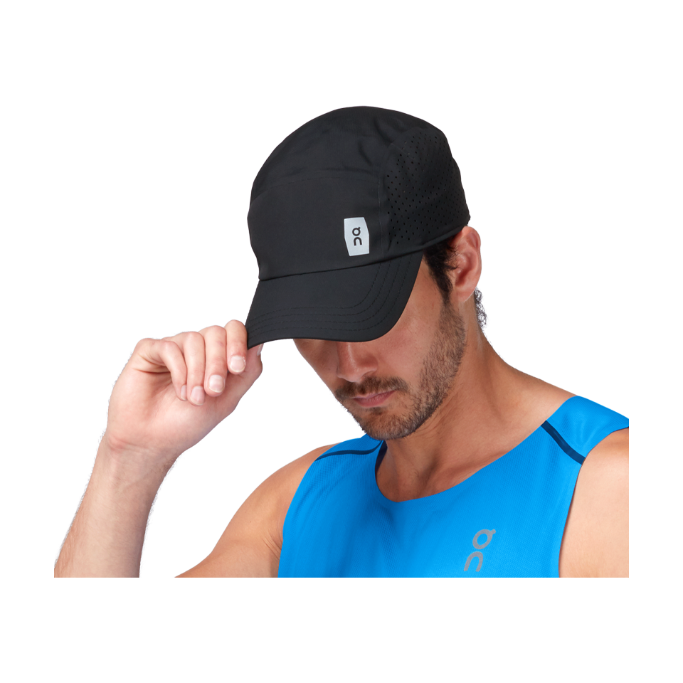 On Unisex Lightweight Cap Black