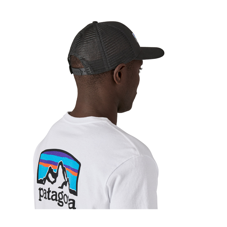 Patagonia Fitz Roy Trout Trucker Hat Black