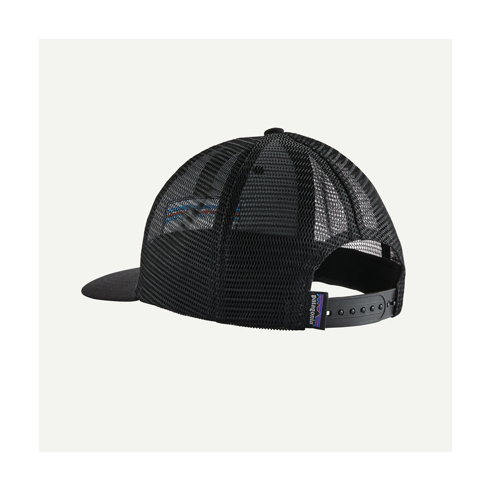 Patagonia P-6 Logo Trucker Hat Black