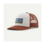 Patagonia P-6 Logo Trucker Hat White w/Rusty Red
