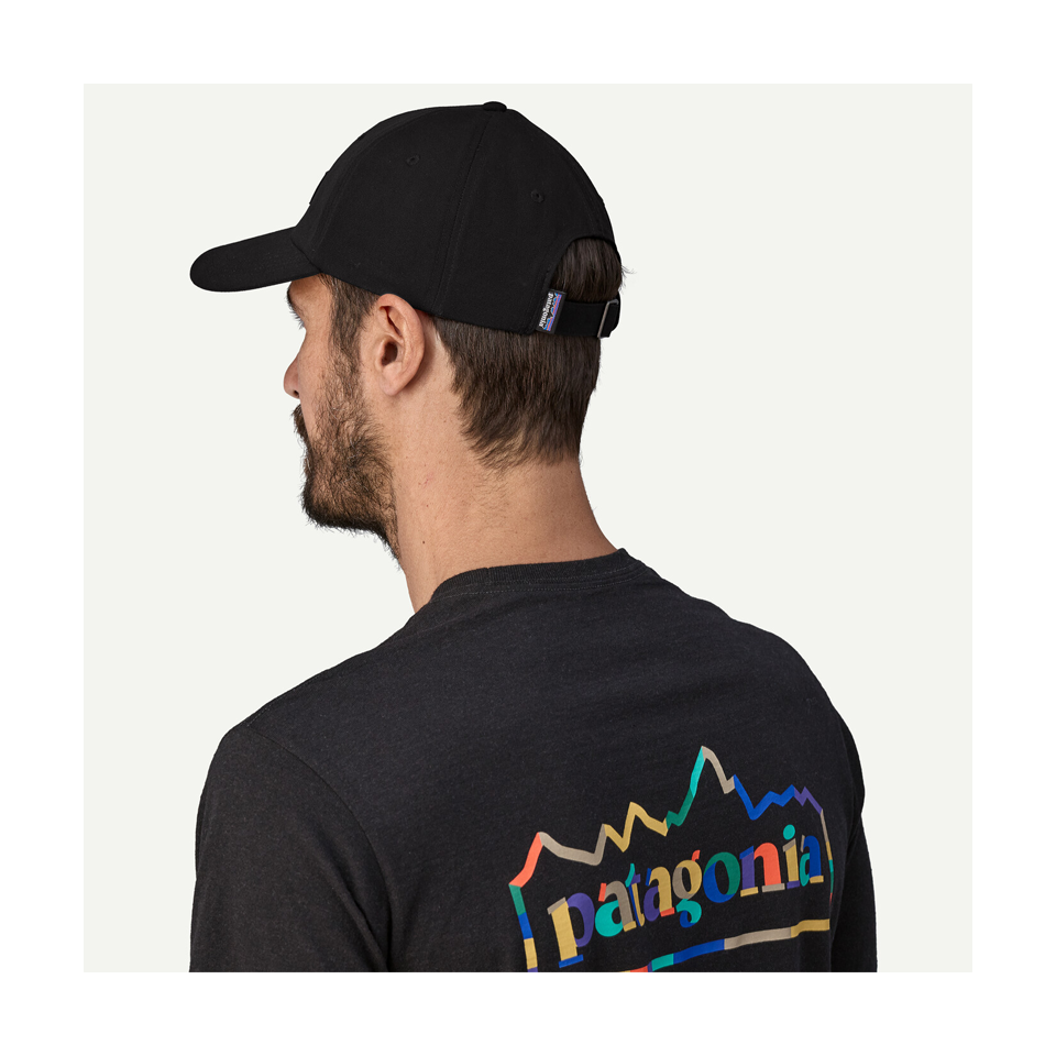 Patagonia P-6 Label Trad Cap Black