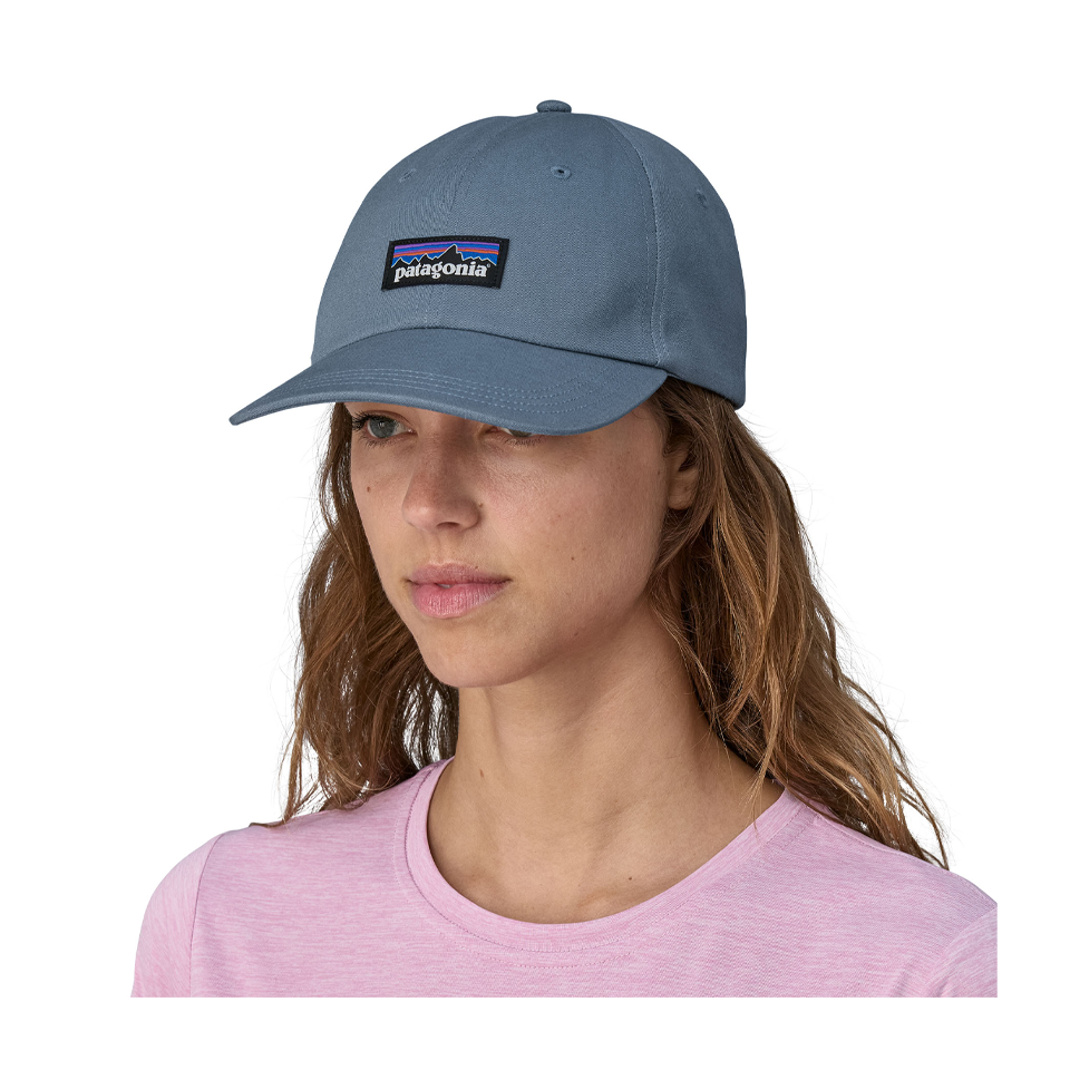 Patagonia P-6 Label Trad Cap Utility Blue