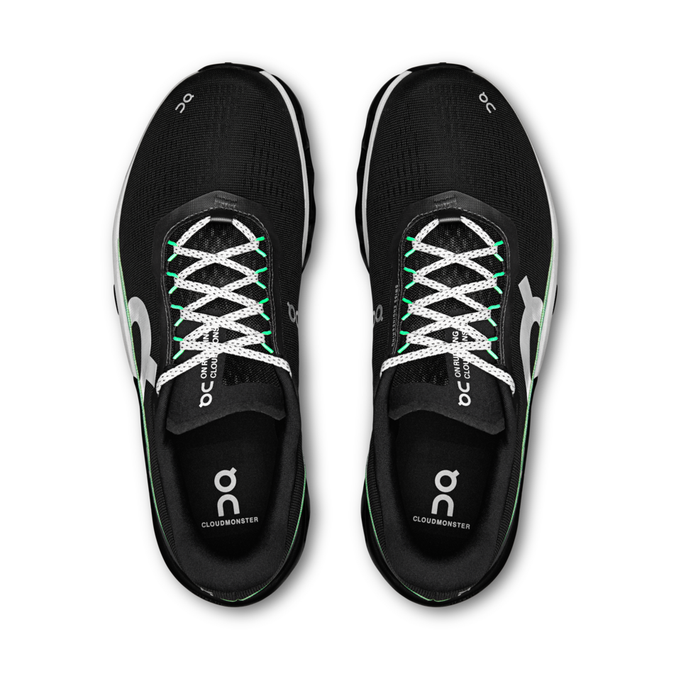 On Men's Cloudmonster 2 Black/Glacier