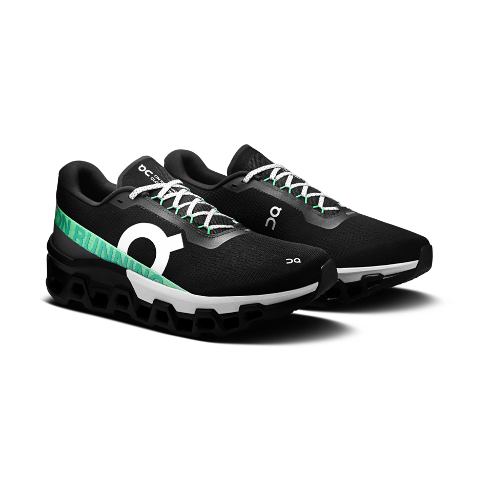 On Men's Cloudmonster 2 Black/Glacier