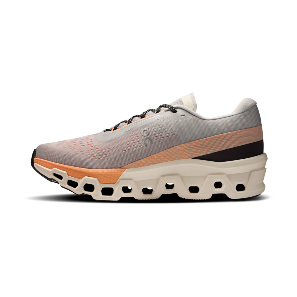 On Men's Cloudmonster 2 Glacier/Tangerine