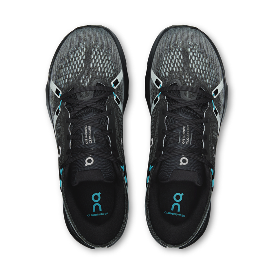 On Men's Cloudsurfer 2 Black/Flurry